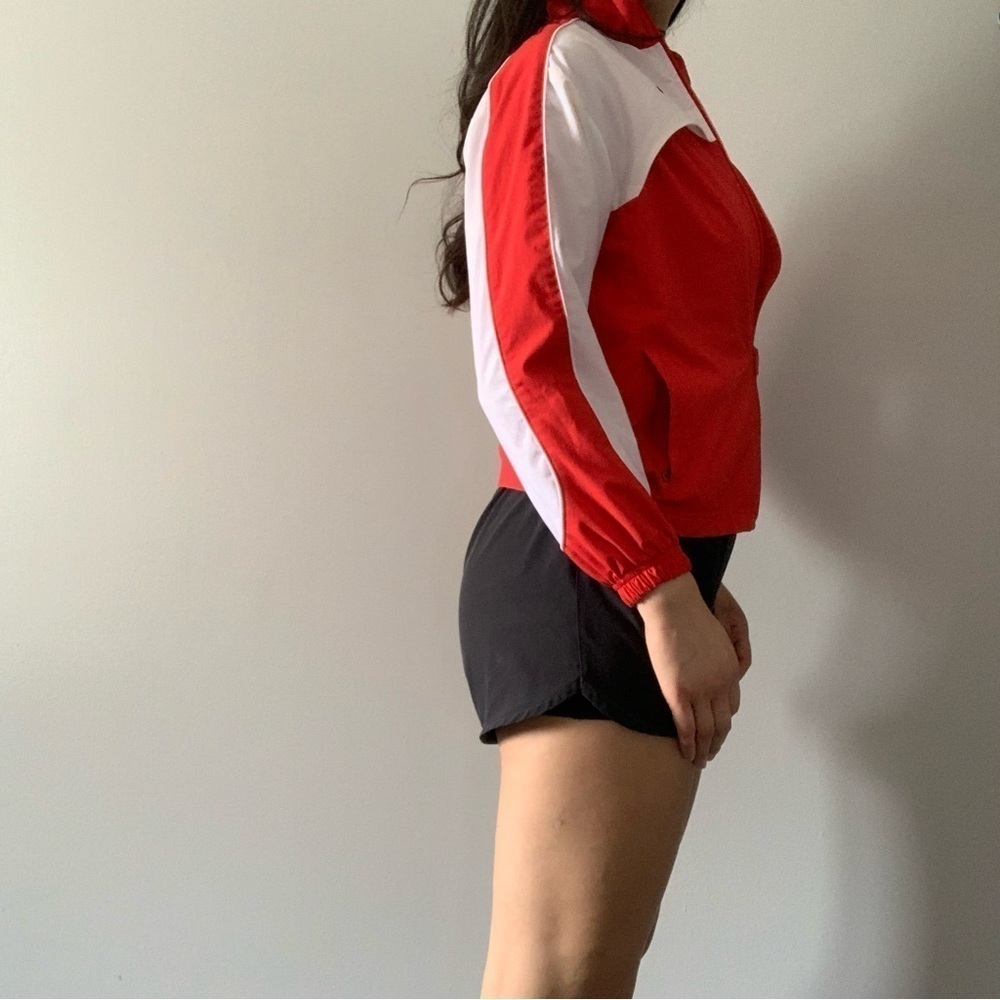 Nike jacket youth size MED red and white - Picture 2 of 13